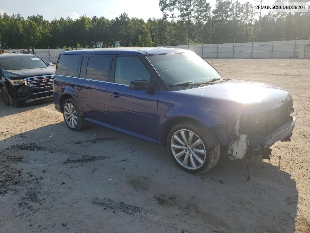 2013 Ford Flex Sel VIN: 2FMGK5C80DBD38201 Lot: 65233734