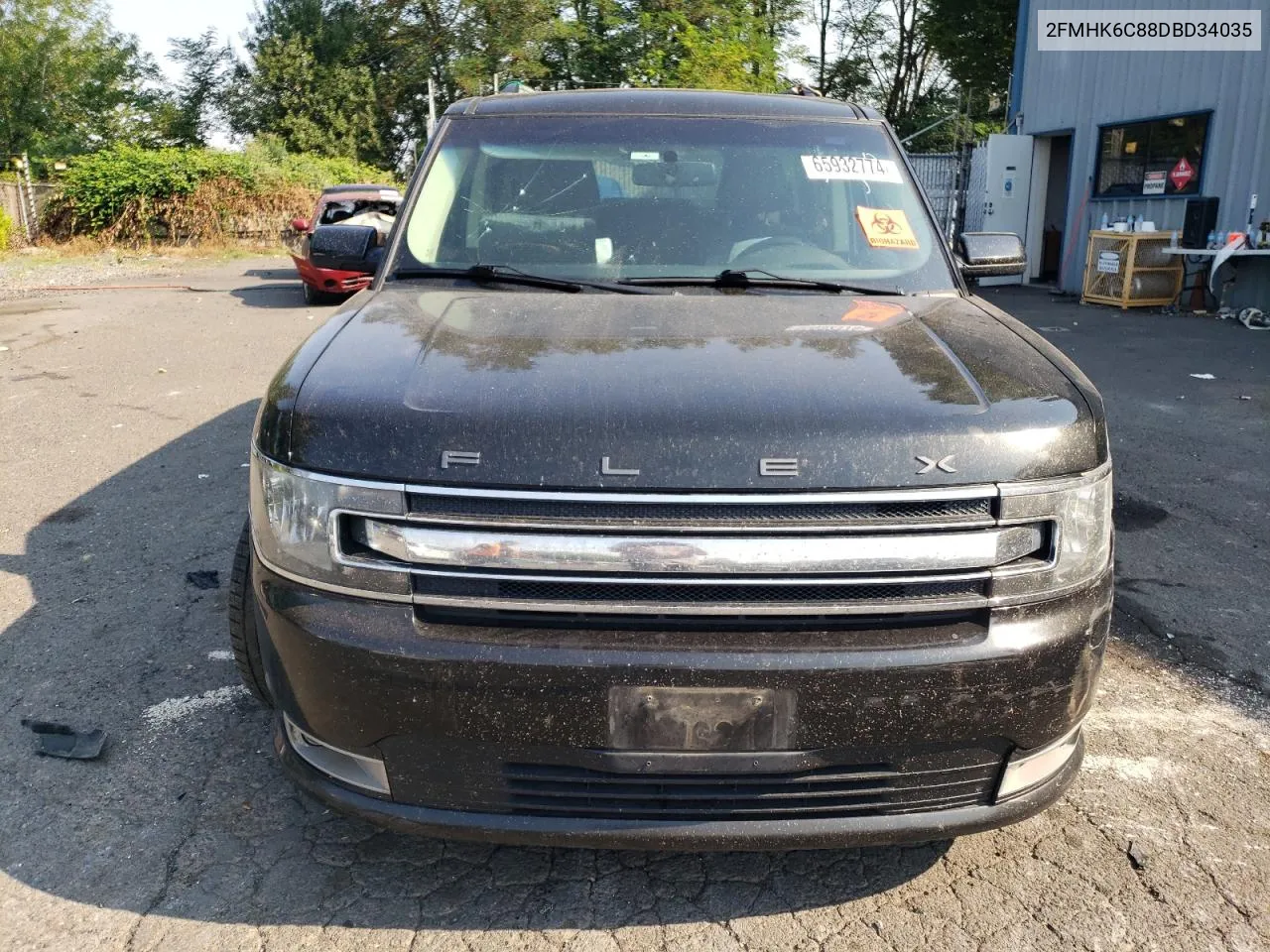 2013 Ford Flex Sel VIN: 2FMHK6C88DBD34035 Lot: 65932774