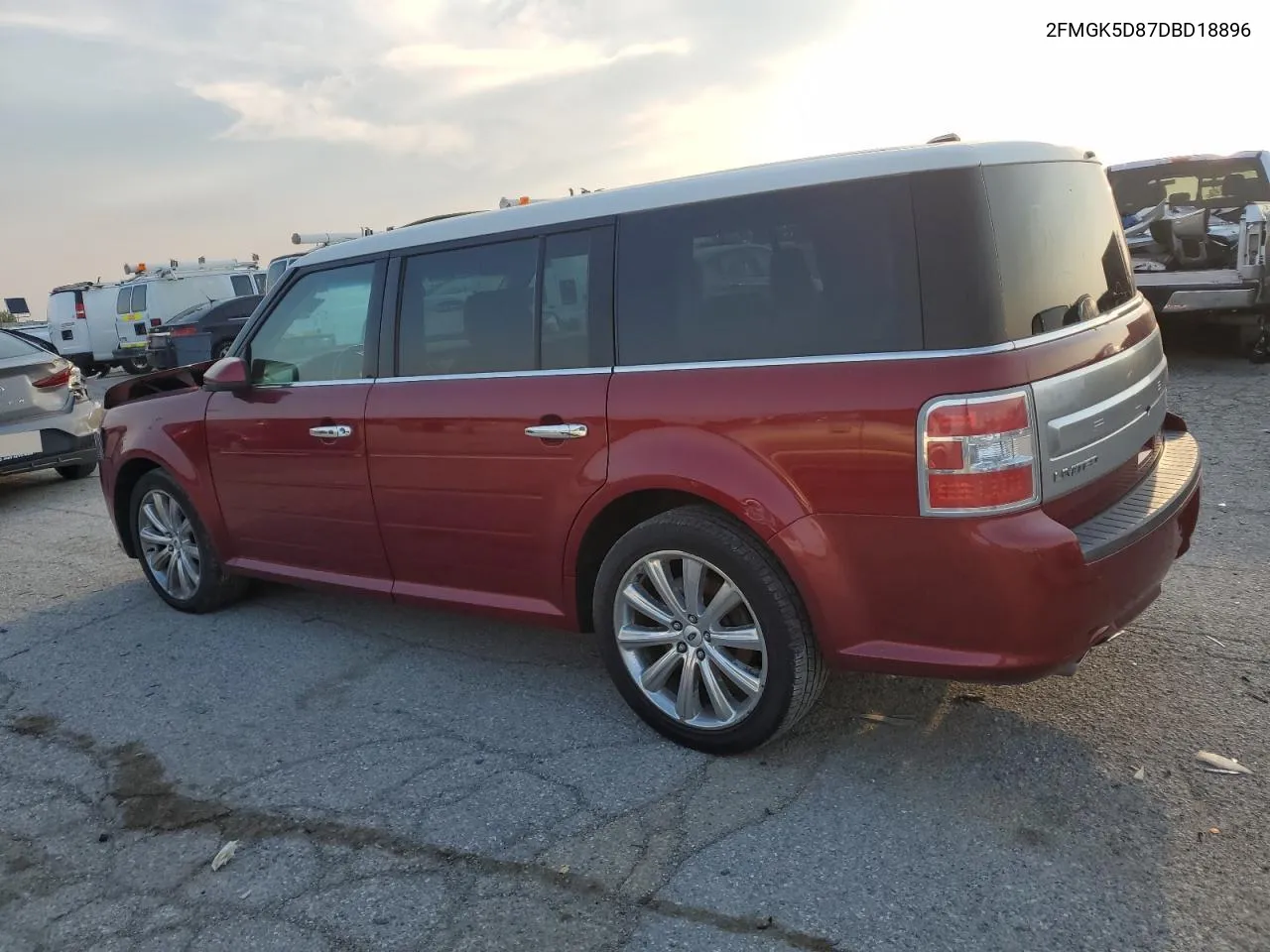 2FMGK5D87DBD18896 2013 Ford Flex Limited