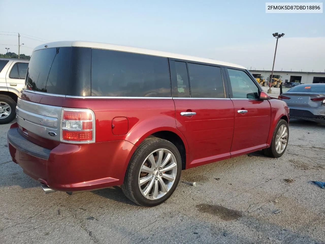 2FMGK5D87DBD18896 2013 Ford Flex Limited