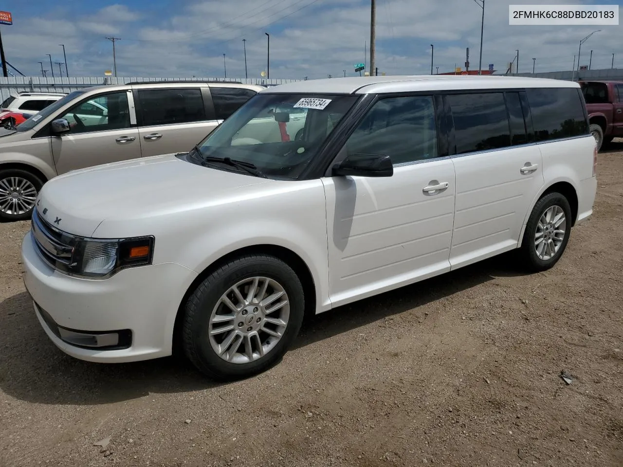 2013 Ford Flex Sel VIN: 2FMHK6C88DBD20183 Lot: 65965734