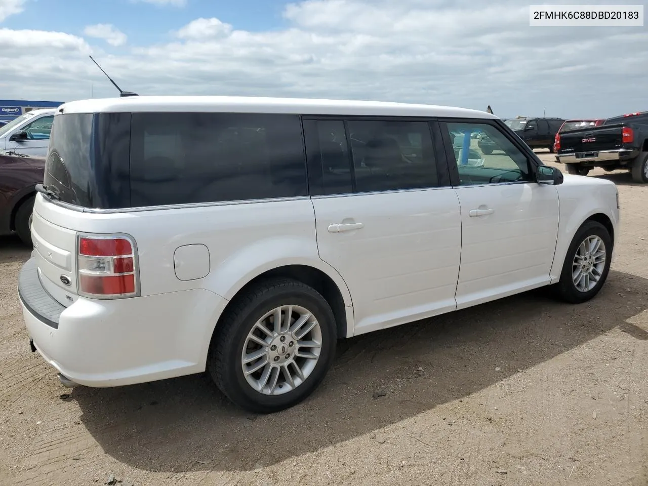 2013 Ford Flex Sel VIN: 2FMHK6C88DBD20183 Lot: 65965734