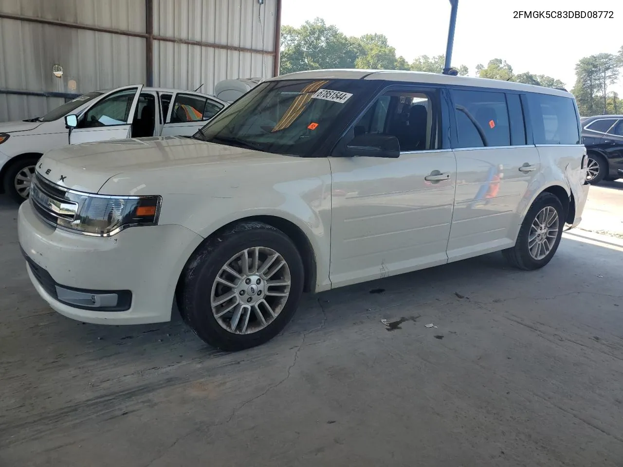 2013 Ford Flex Sel VIN: 2FMGK5C83DBD08772 Lot: 67851544