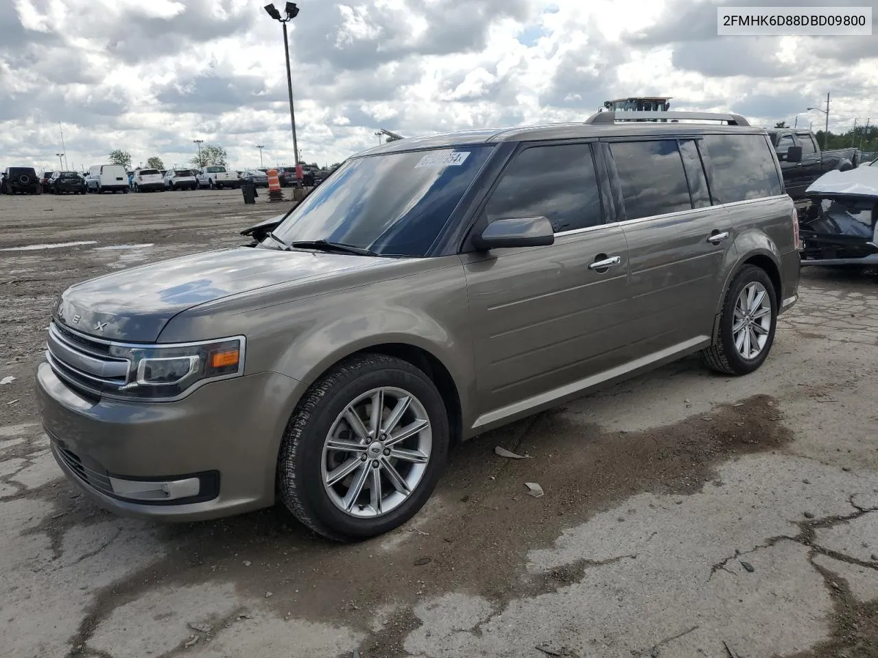 2013 Ford Flex Limited VIN: 2FMHK6D88DBD09800 Lot: 67920954