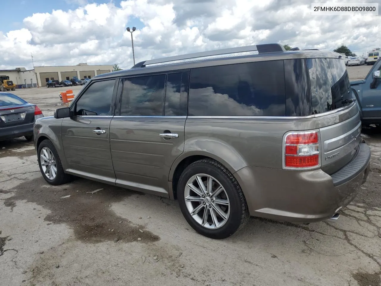 2013 Ford Flex Limited VIN: 2FMHK6D88DBD09800 Lot: 67920954