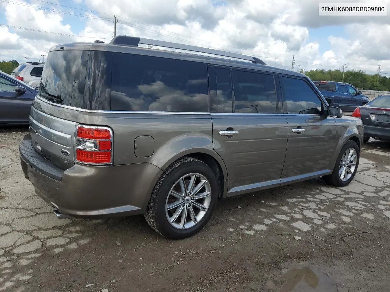 2013 Ford Flex Limited VIN: 2FMHK6D88DBD09800 Lot: 67920954