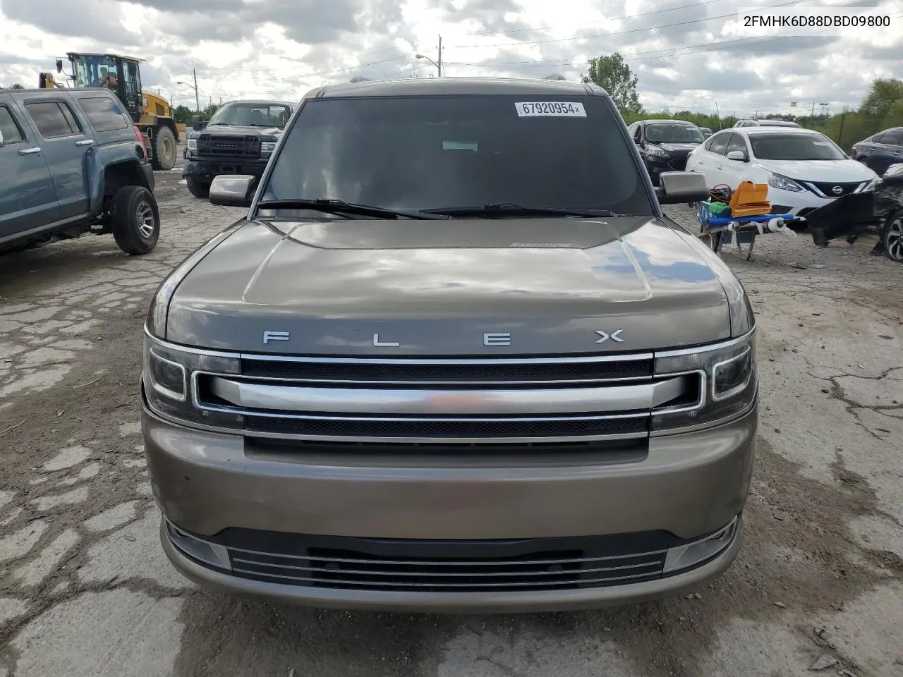 2013 Ford Flex Limited VIN: 2FMHK6D88DBD09800 Lot: 67920954