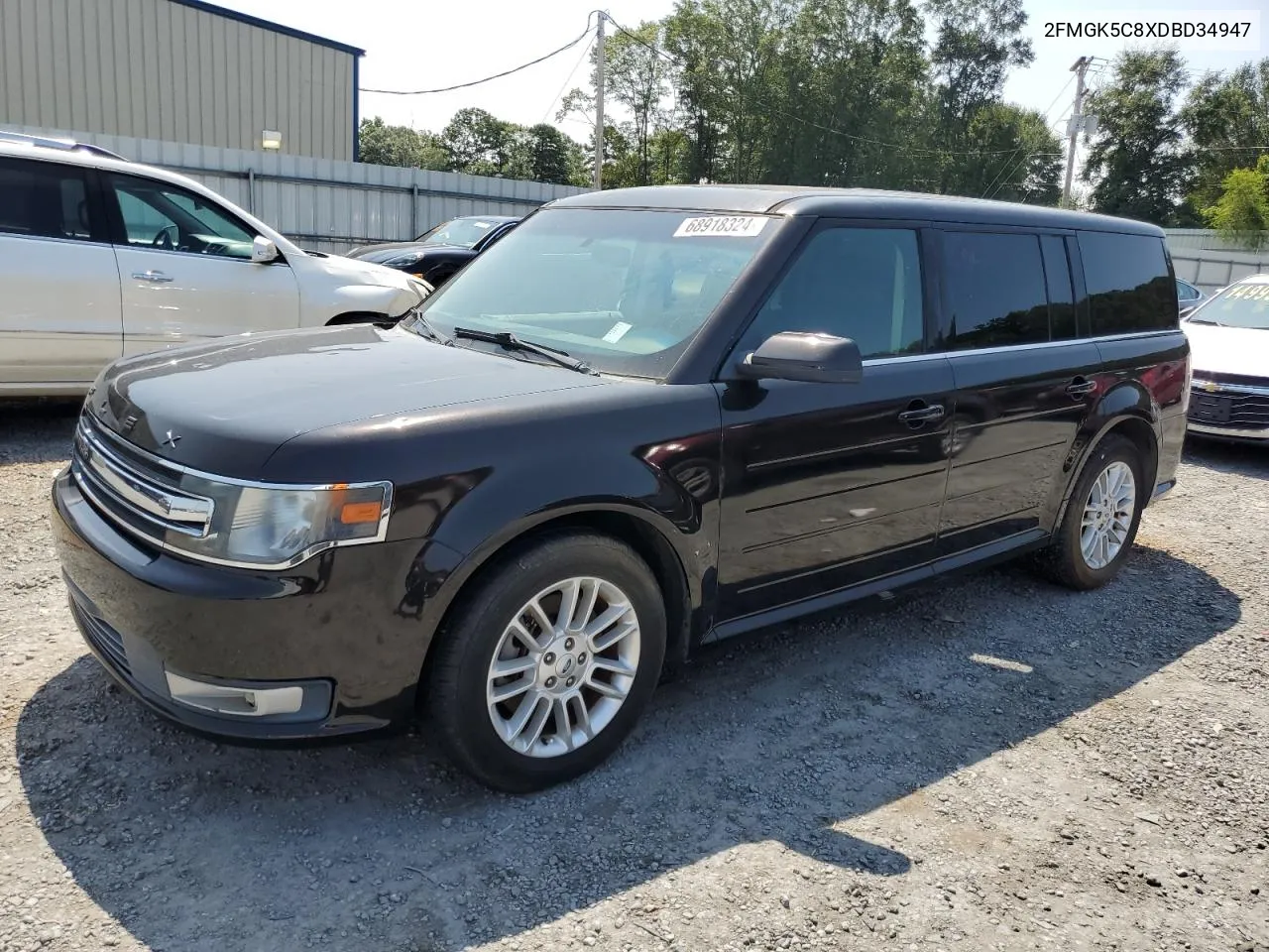 2013 Ford Flex Sel VIN: 2FMGK5C8XDBD34947 Lot: 68918324