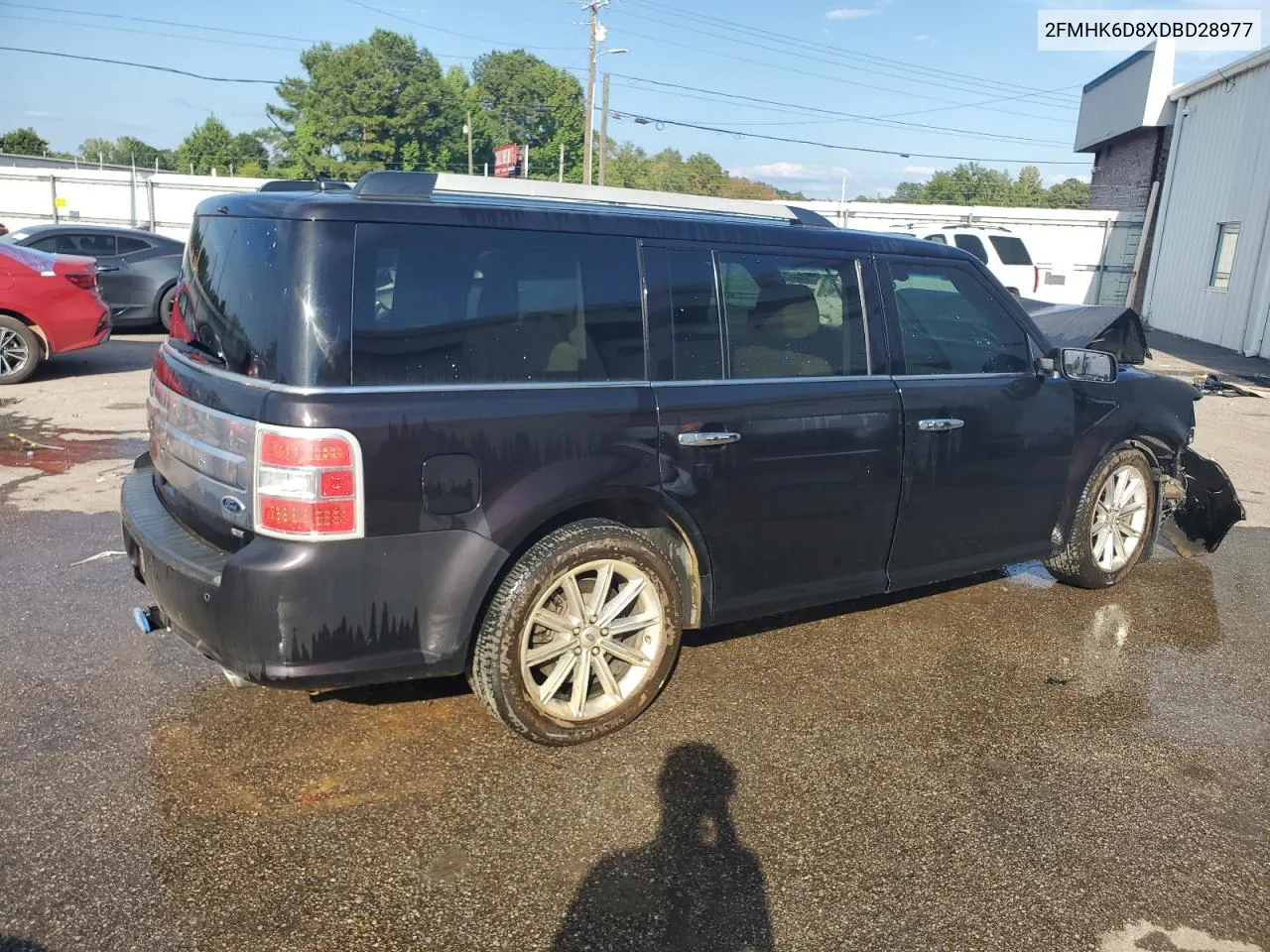 2013 Ford Flex Limited VIN: 2FMHK6D8XDBD28977 Lot: 69091704