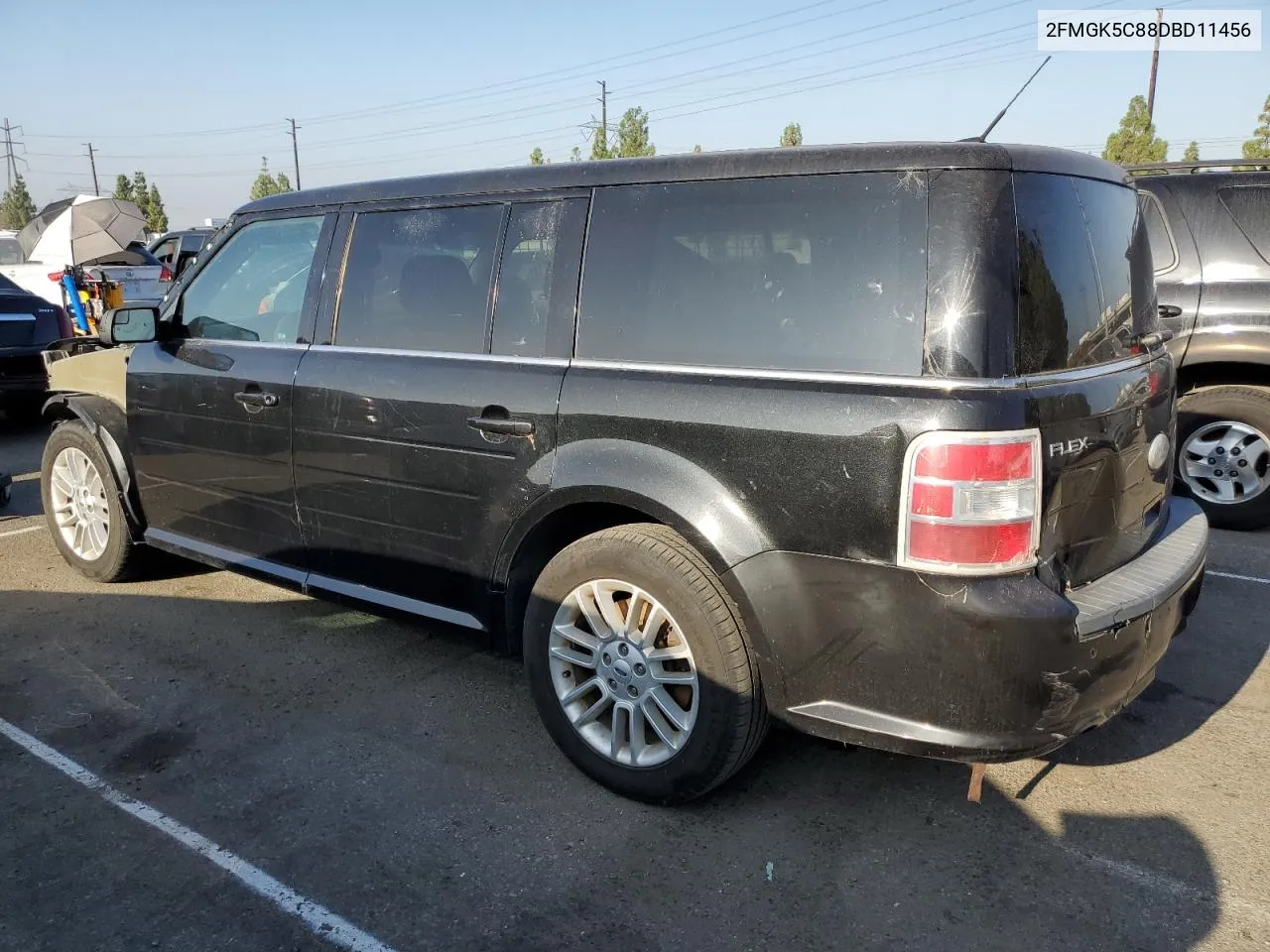 2013 Ford Flex Sel VIN: 2FMGK5C88DBD11456 Lot: 69233034