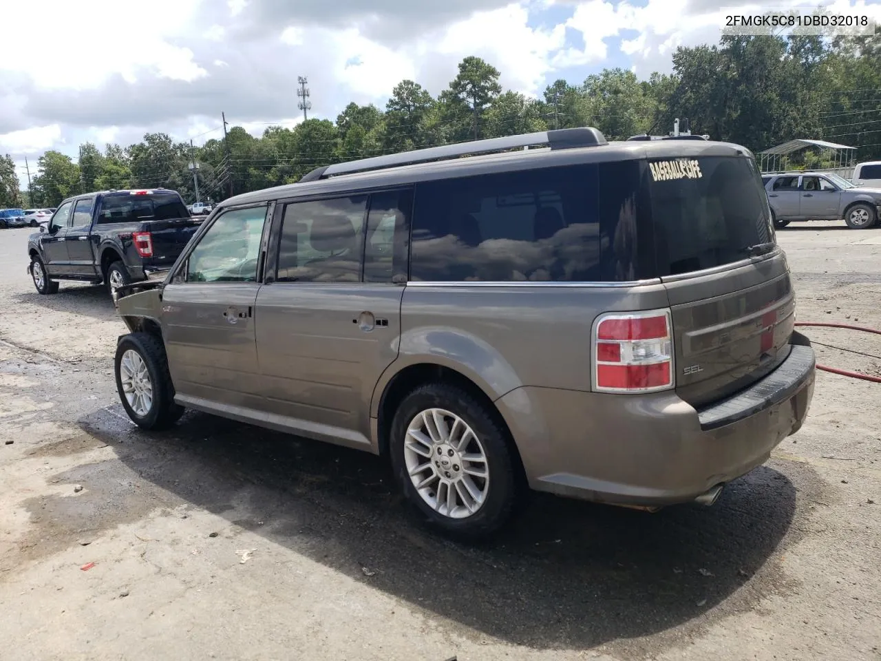 2FMGK5C81DBD32018 2013 Ford Flex Sel