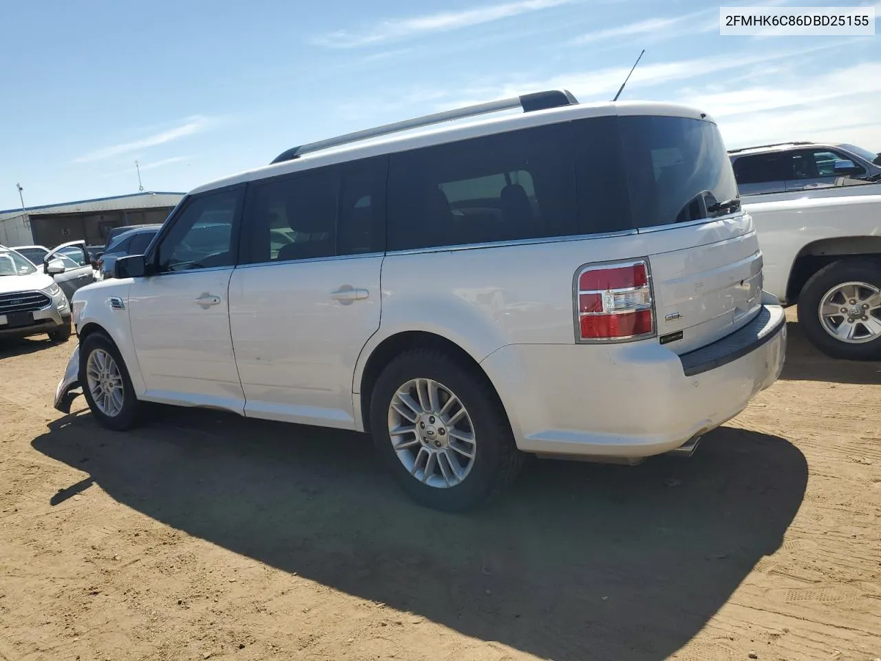 2013 Ford Flex Sel VIN: 2FMHK6C86DBD25155 Lot: 69512784