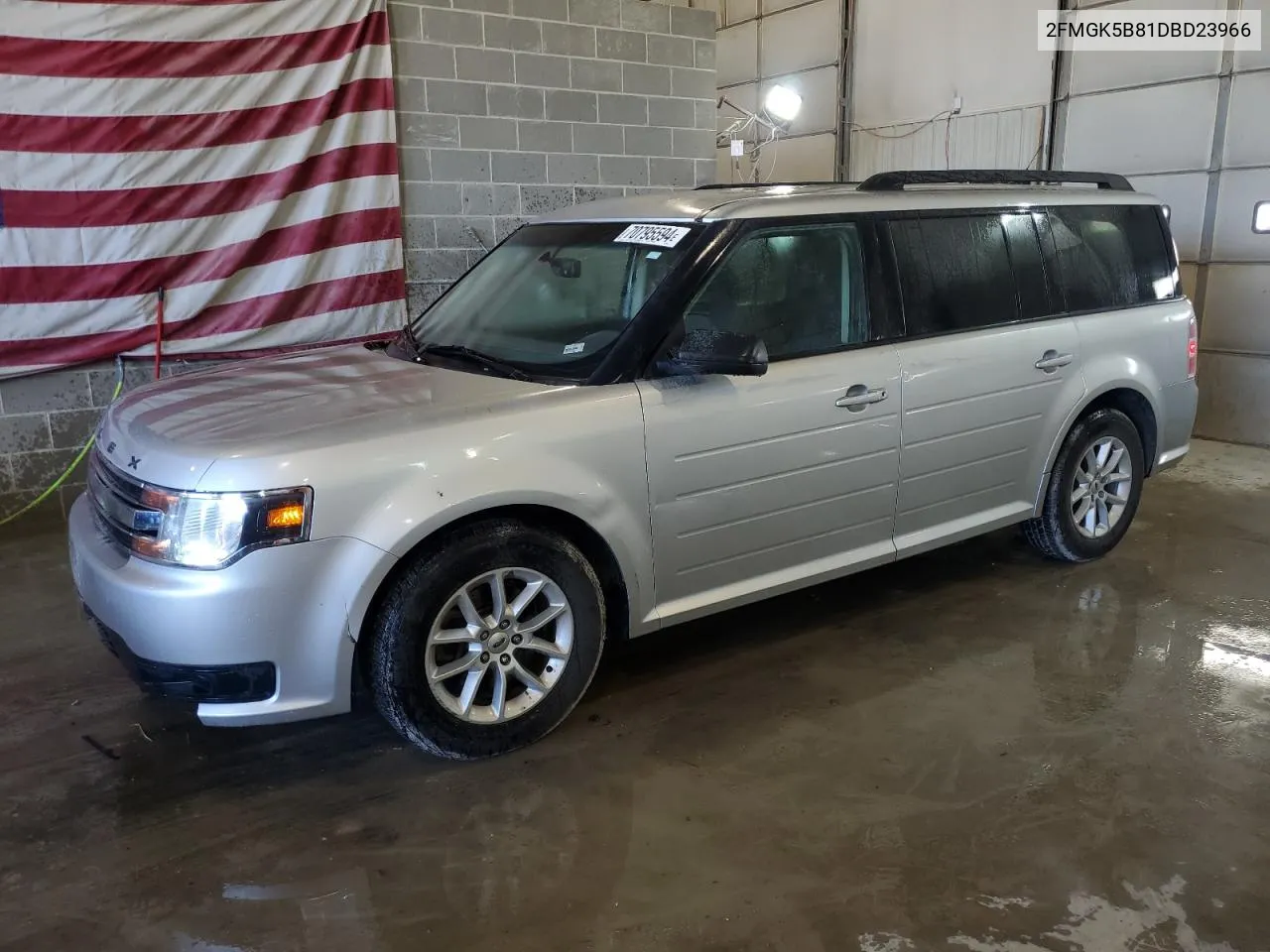 2013 Ford Flex Se VIN: 2FMGK5B81DBD23966 Lot: 70795594