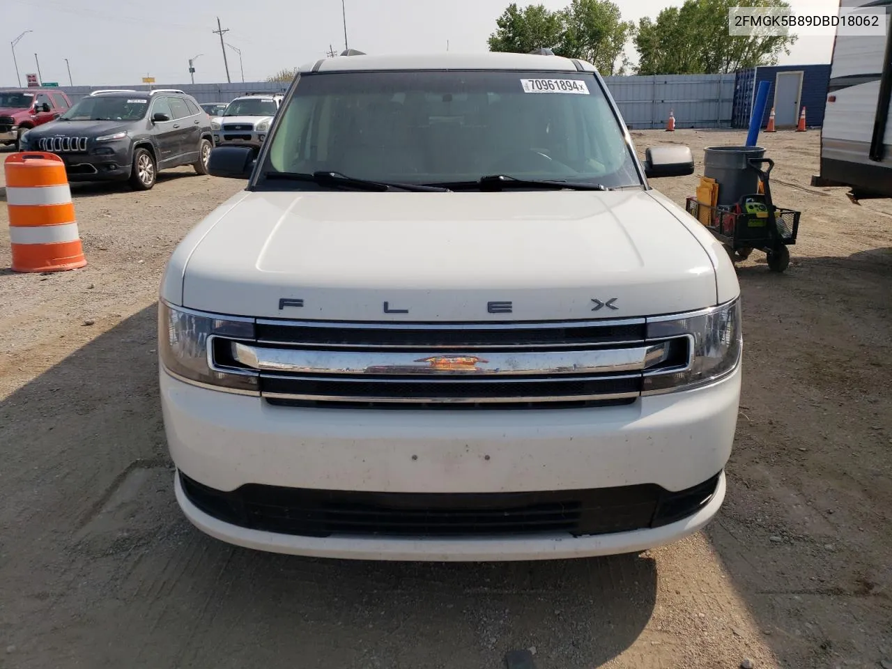 2013 Ford Flex Se VIN: 2FMGK5B89DBD18062 Lot: 70961894