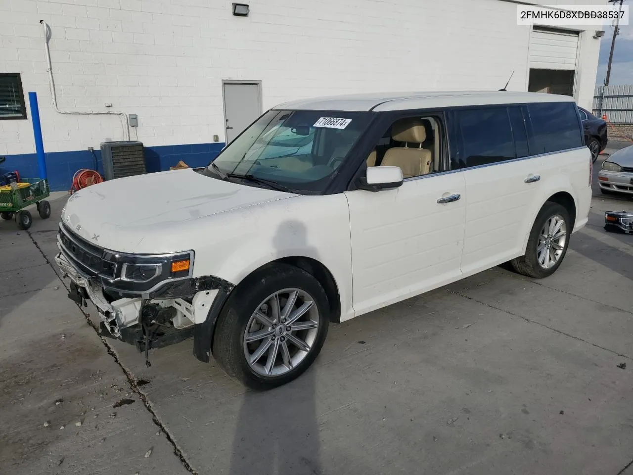 2013 Ford Flex Limited VIN: 2FMHK6D8XDBD38537 Lot: 71066874