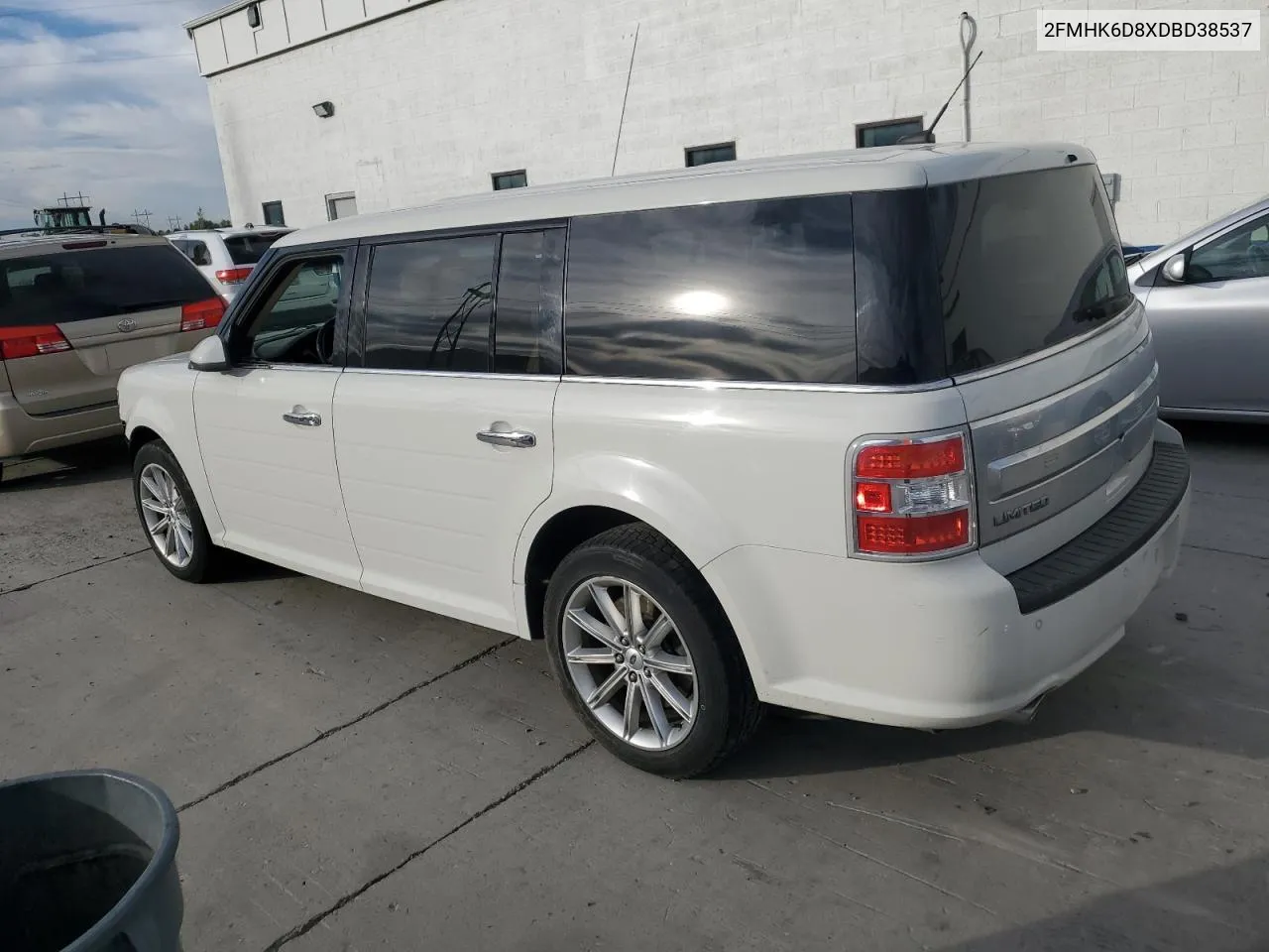 2013 Ford Flex Limited VIN: 2FMHK6D8XDBD38537 Lot: 71066874