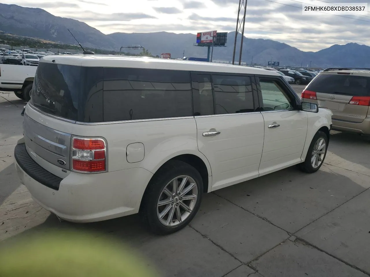 2013 Ford Flex Limited VIN: 2FMHK6D8XDBD38537 Lot: 71066874