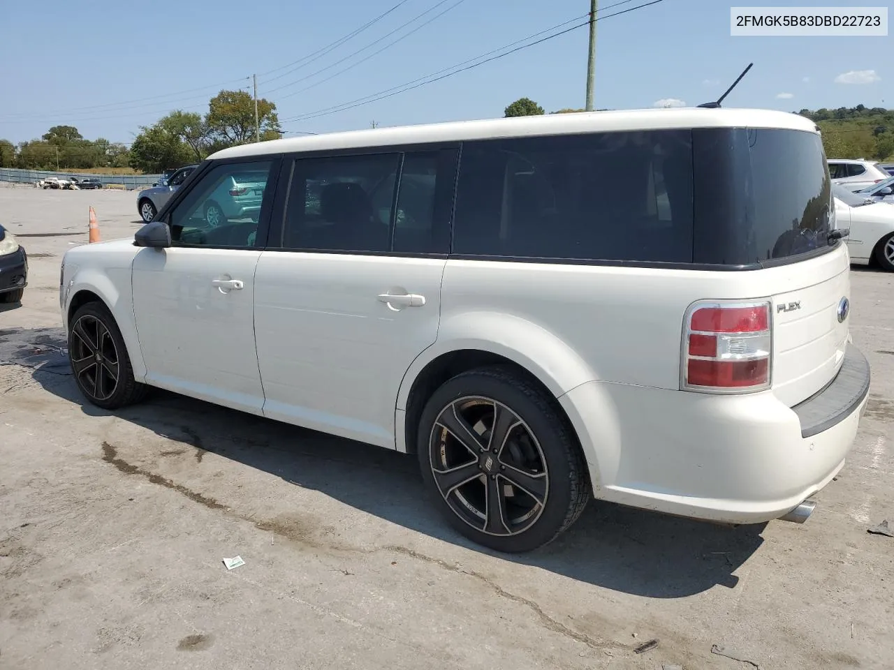 2013 Ford Flex Se VIN: 2FMGK5B83DBD22723 Lot: 71152834