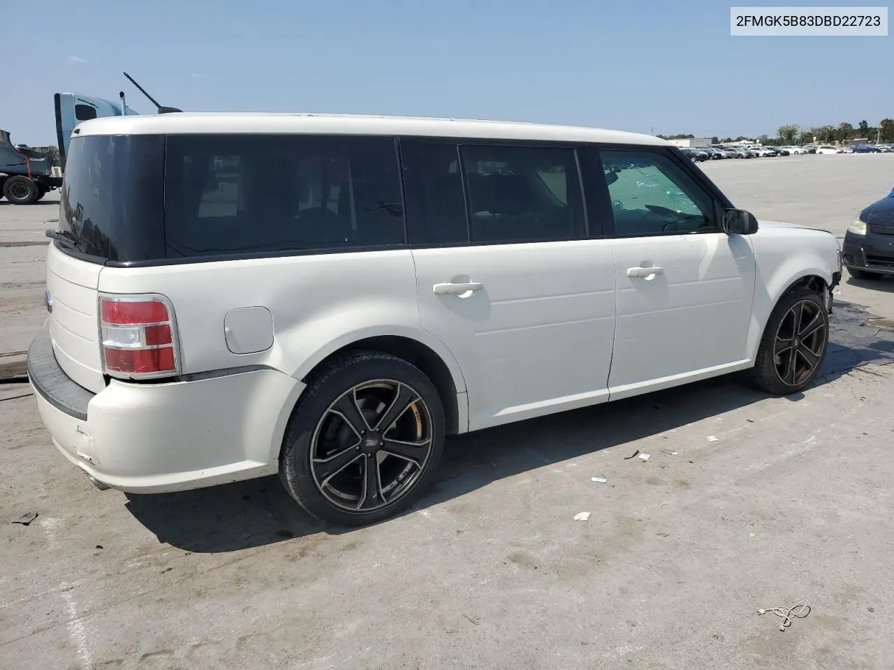 2013 Ford Flex Se VIN: 2FMGK5B83DBD22723 Lot: 71152834