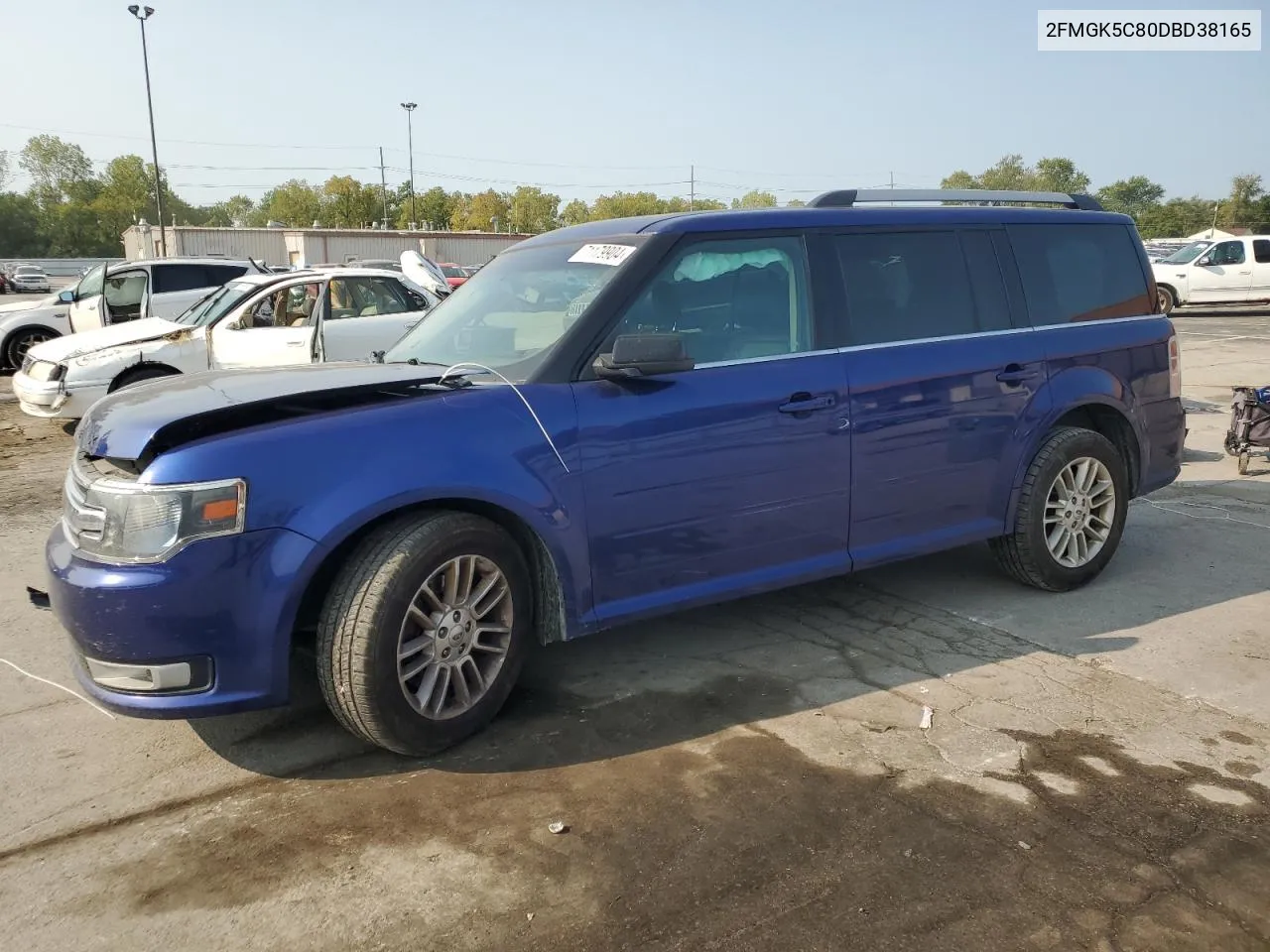 2013 Ford Flex Sel VIN: 2FMGK5C80DBD38165 Lot: 71179904