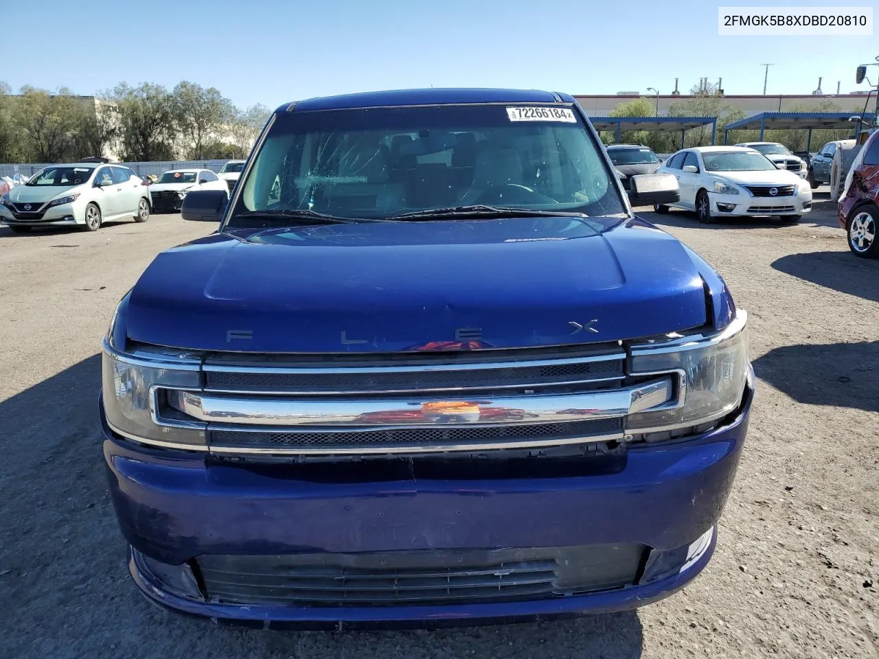 2013 Ford Flex Se VIN: 2FMGK5B8XDBD20810 Lot: 72266184