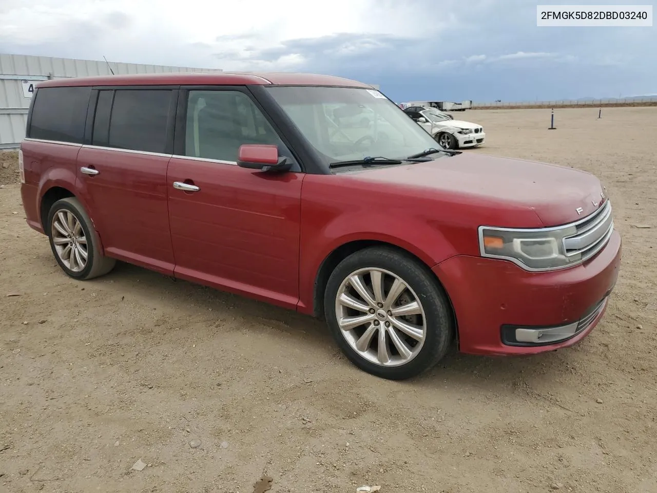 2013 Ford Flex Limited VIN: 2FMGK5D82DBD03240 Lot: 72646064