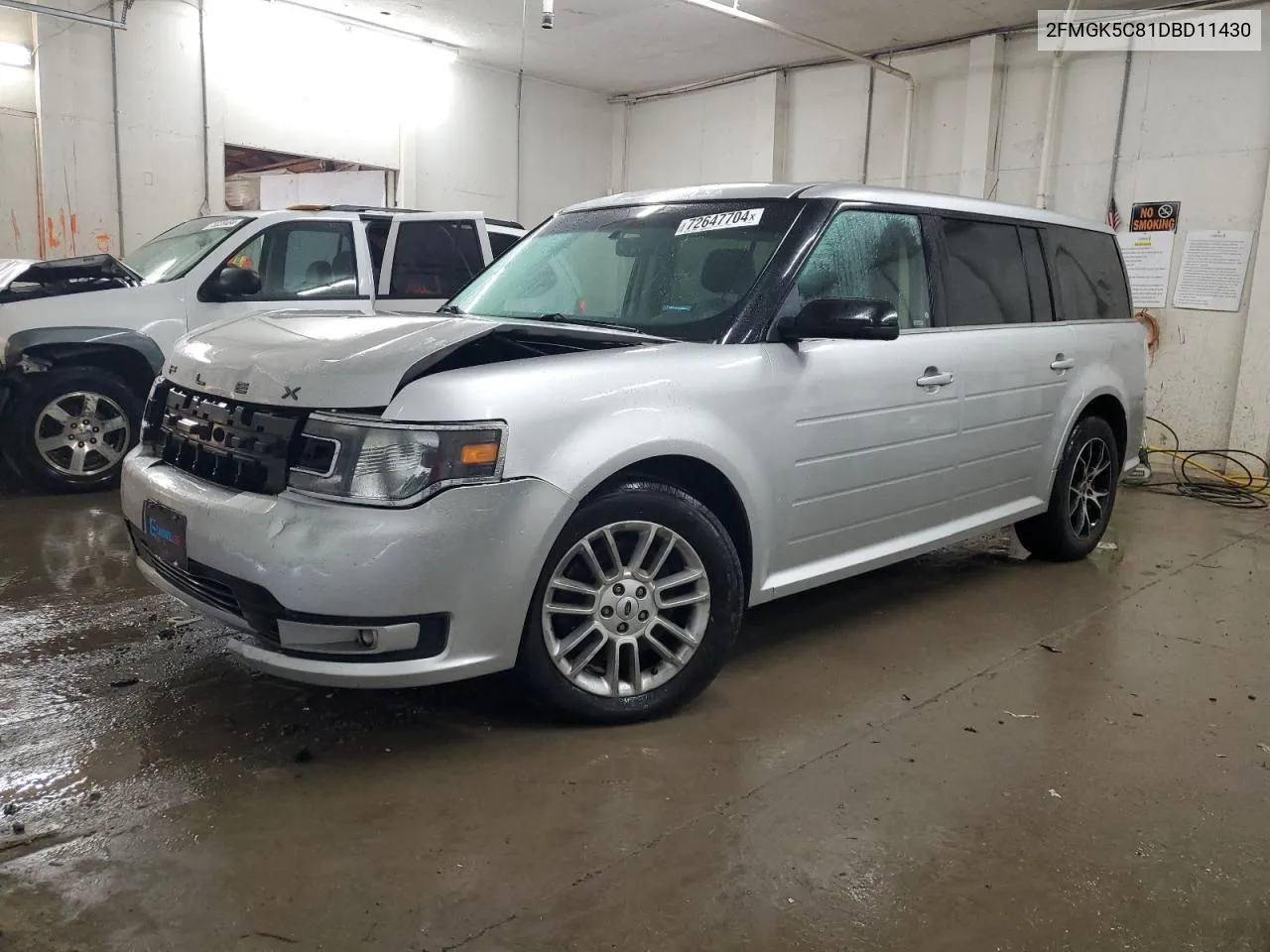 2013 Ford Flex Sel VIN: 2FMGK5C81DBD11430 Lot: 72647704