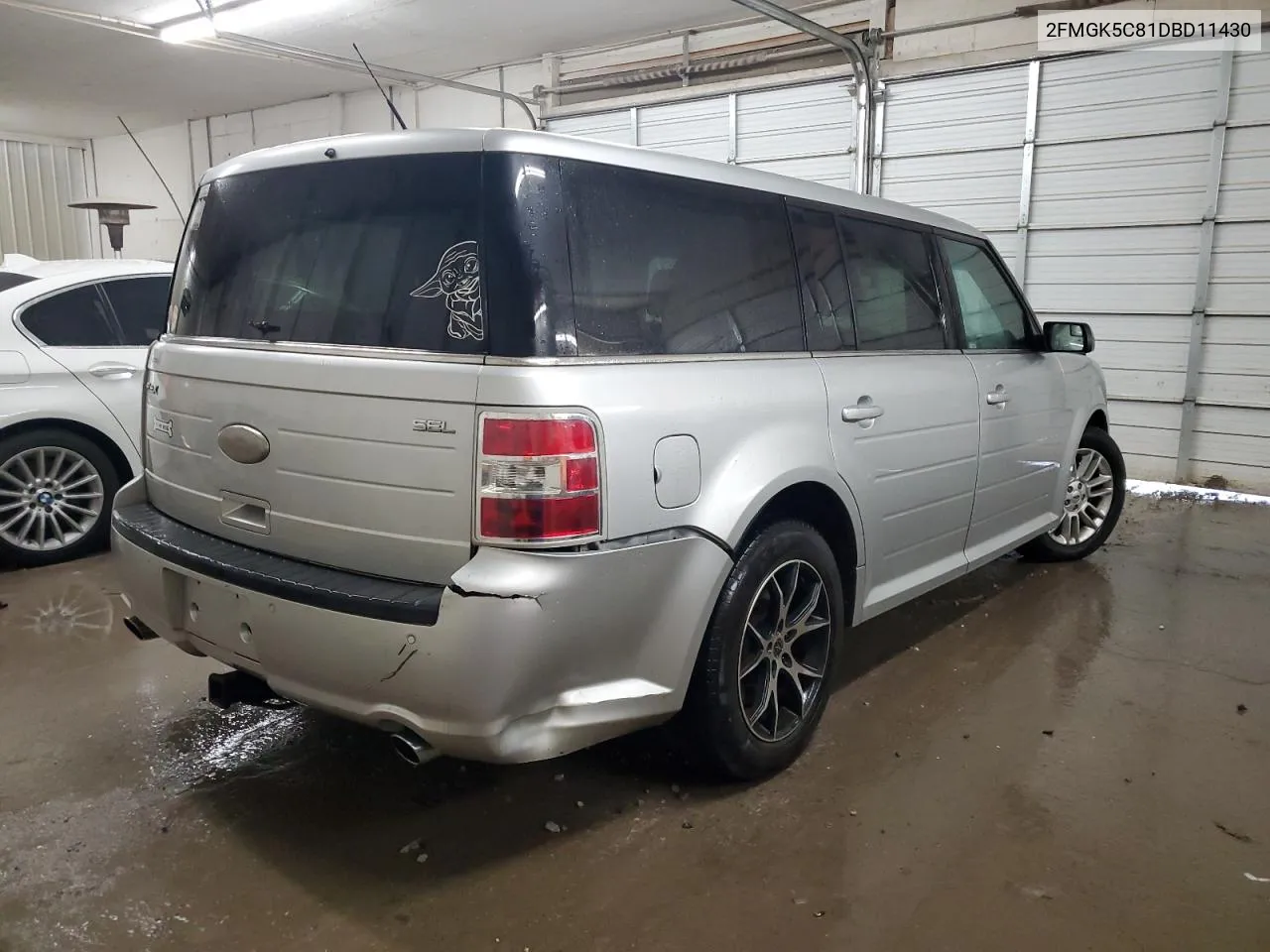 2013 Ford Flex Sel VIN: 2FMGK5C81DBD11430 Lot: 72647704