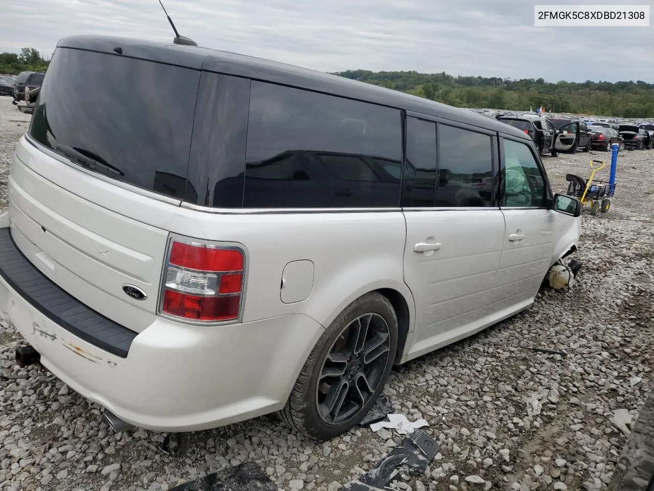 2FMGK5C8XDBD21308 2013 Ford Flex Sel