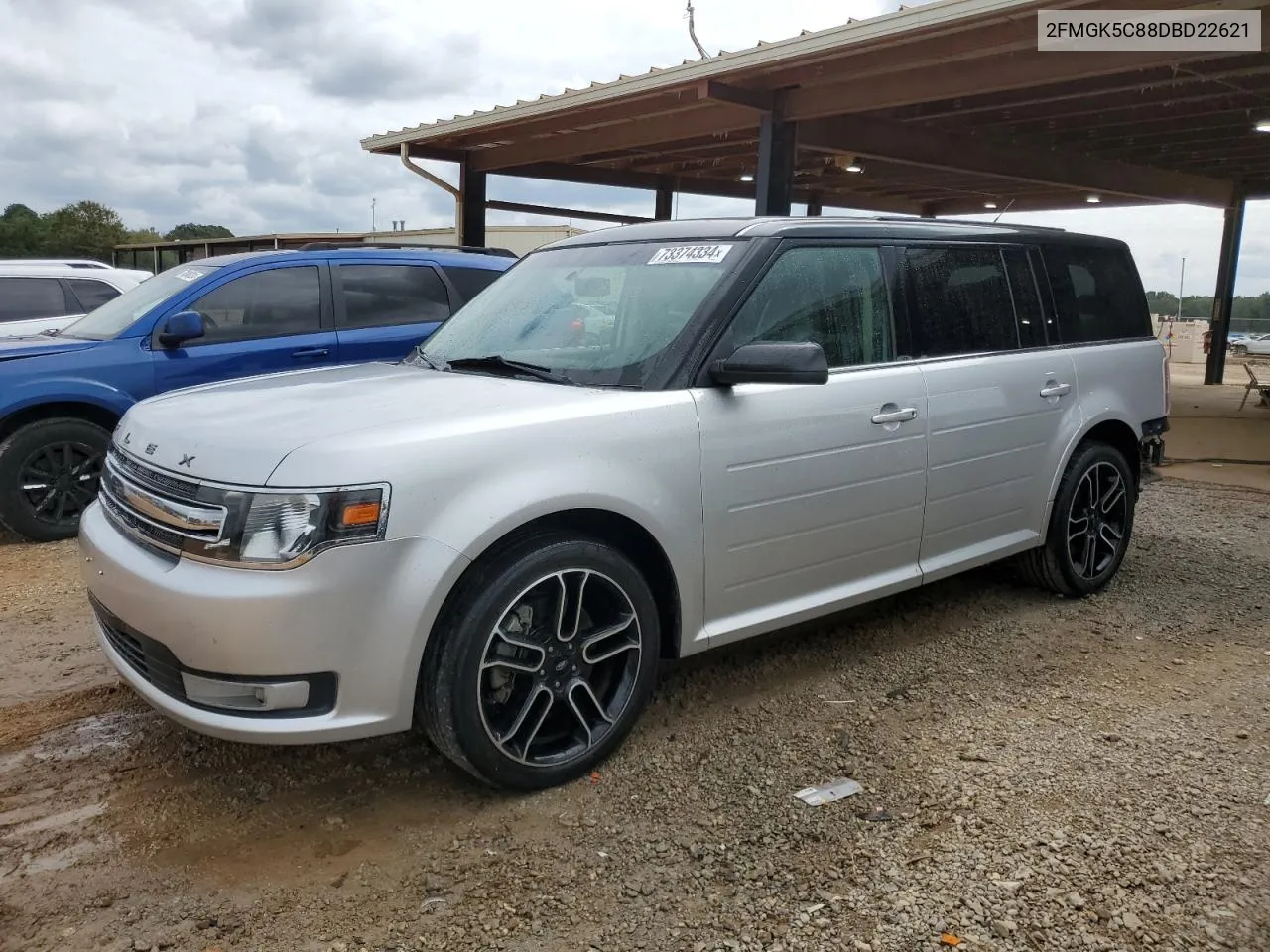 2013 Ford Flex Sel VIN: 2FMGK5C88DBD22621 Lot: 73374334