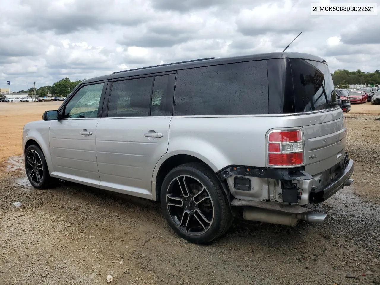 2013 Ford Flex Sel VIN: 2FMGK5C88DBD22621 Lot: 73374334