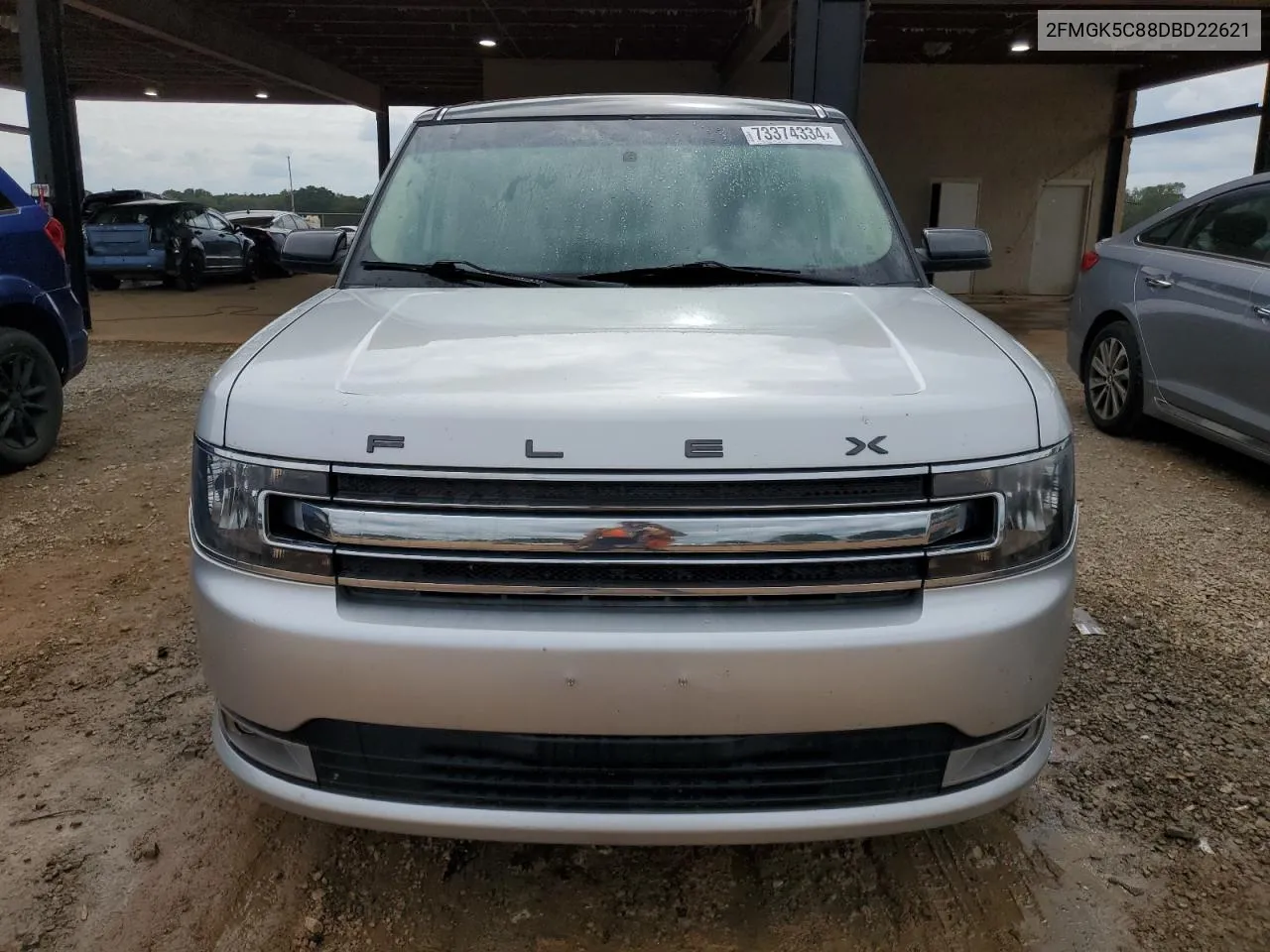 2013 Ford Flex Sel VIN: 2FMGK5C88DBD22621 Lot: 73374334