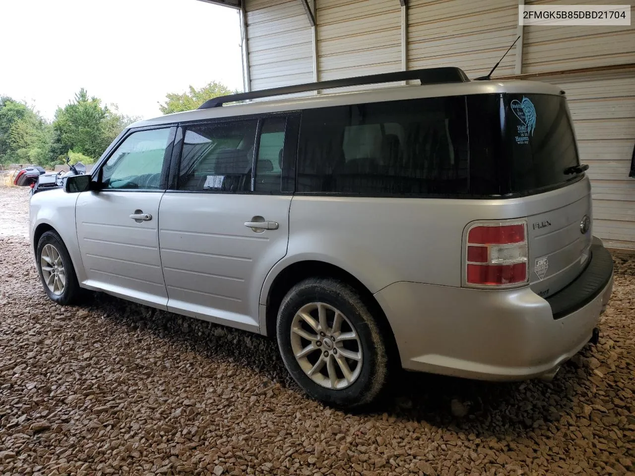 2013 Ford Flex Se VIN: 2FMGK5B85DBD21704 Lot: 73464594