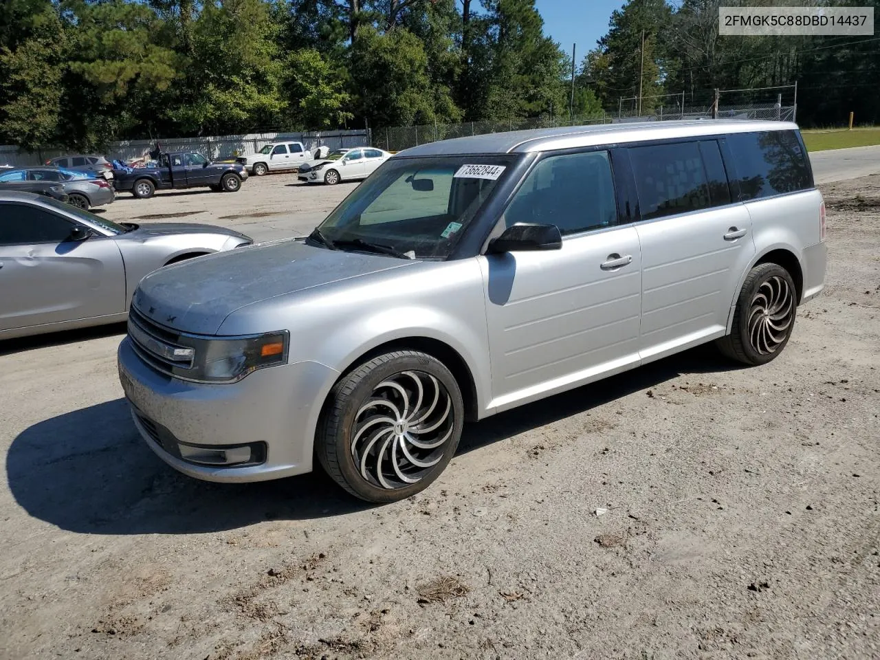 2013 Ford Flex Sel VIN: 2FMGK5C88DBD14437 Lot: 73662844