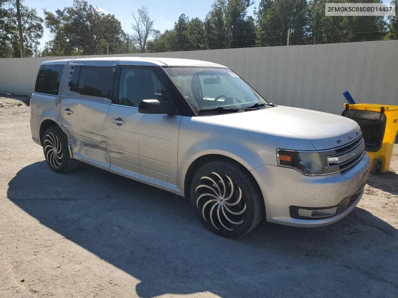 2013 Ford Flex Sel VIN: 2FMGK5C88DBD14437 Lot: 73662844