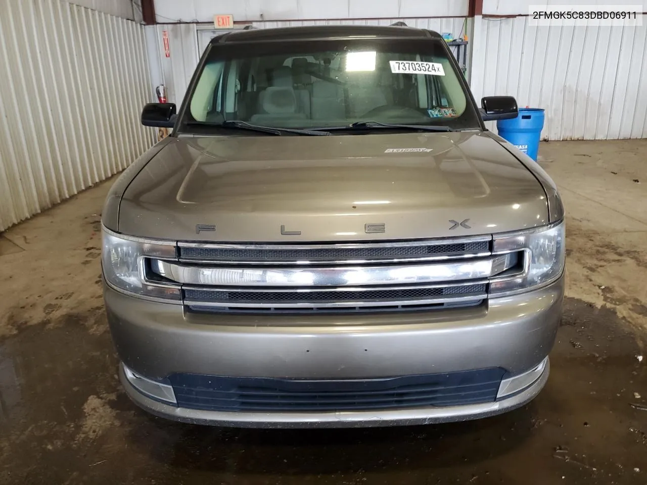 2FMGK5C83DBD06911 2013 Ford Flex Sel