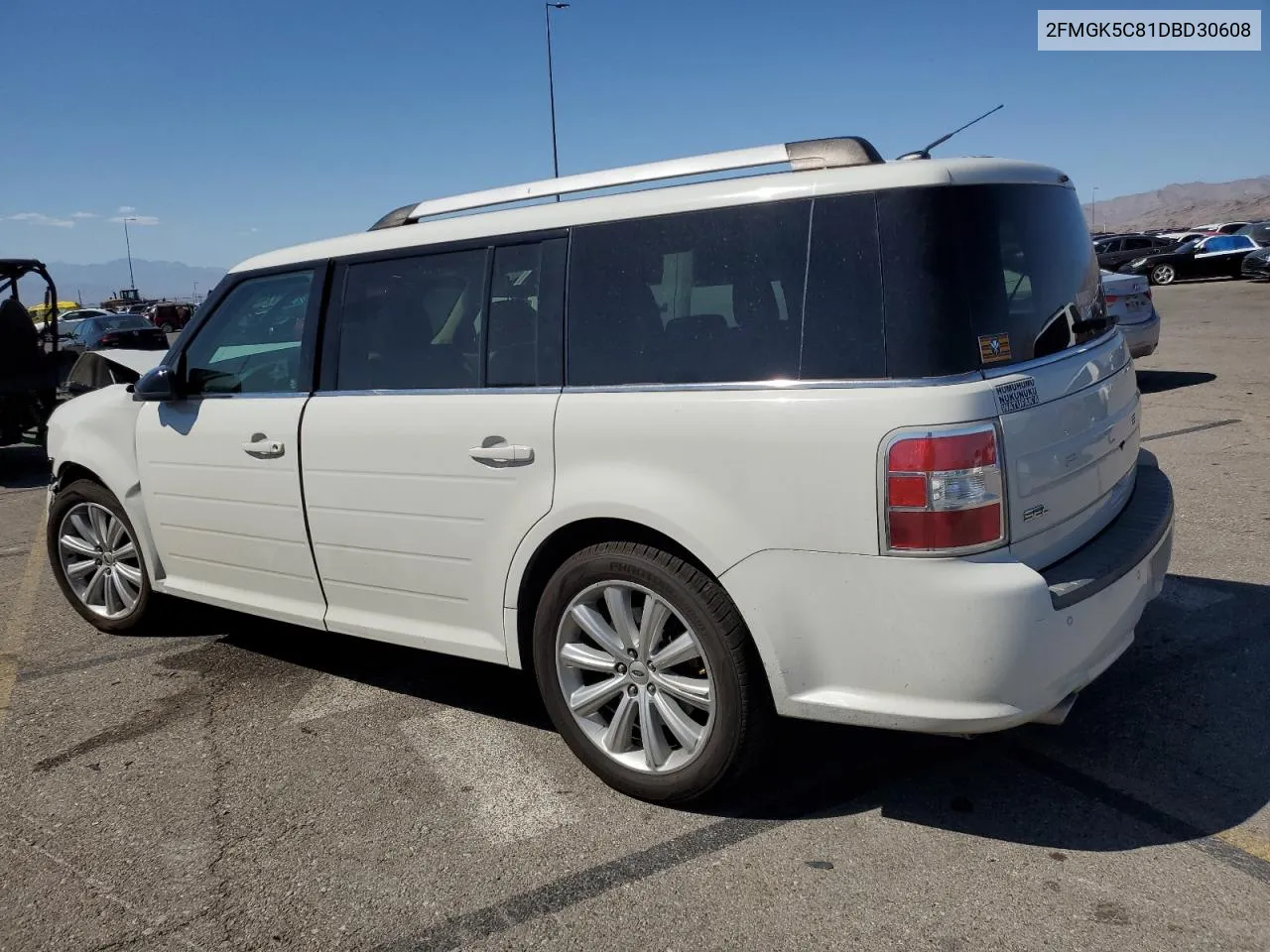 2013 Ford Flex Sel VIN: 2FMGK5C81DBD30608 Lot: 74043484