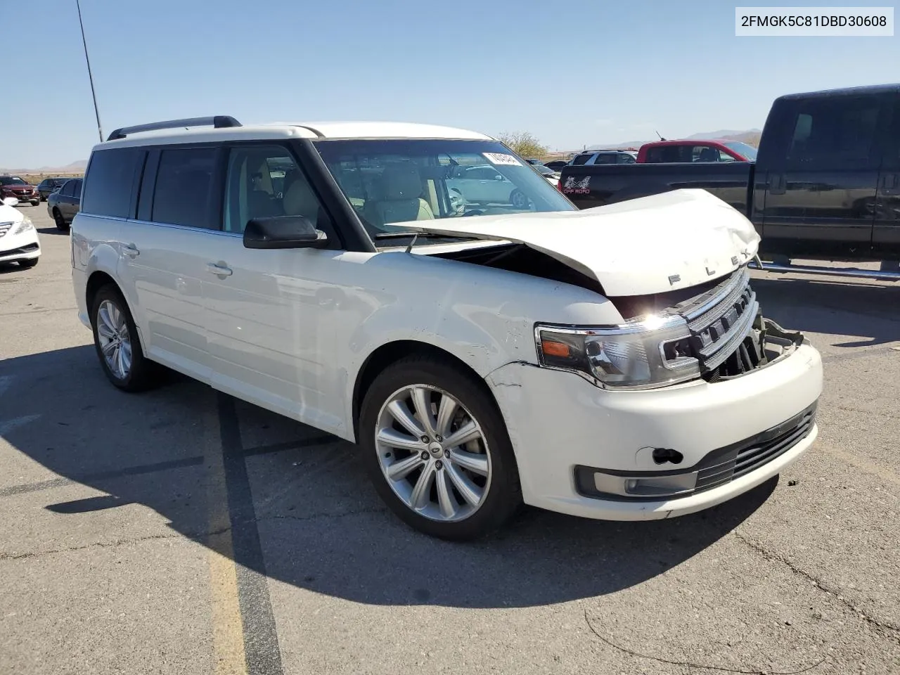 2013 Ford Flex Sel VIN: 2FMGK5C81DBD30608 Lot: 74043484