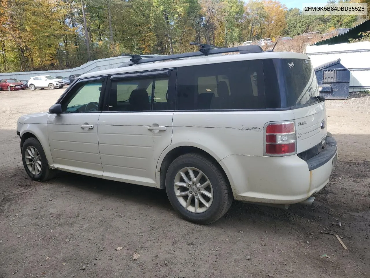 2013 Ford Flex Se VIN: 2FMGK5B84DBD35528 Lot: 74234504