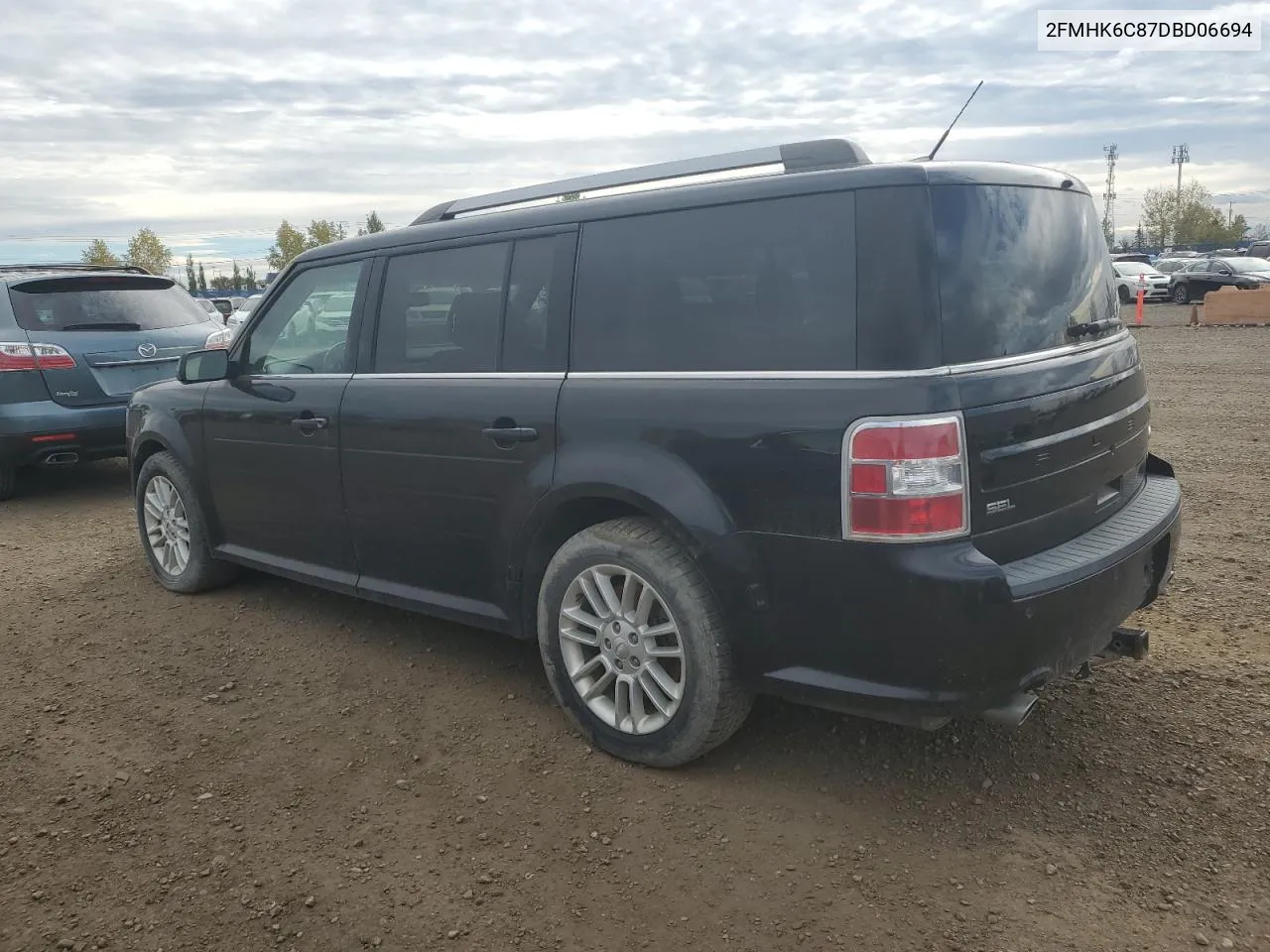 2013 Ford Flex Sel VIN: 2FMHK6C87DBD06694 Lot: 74245634