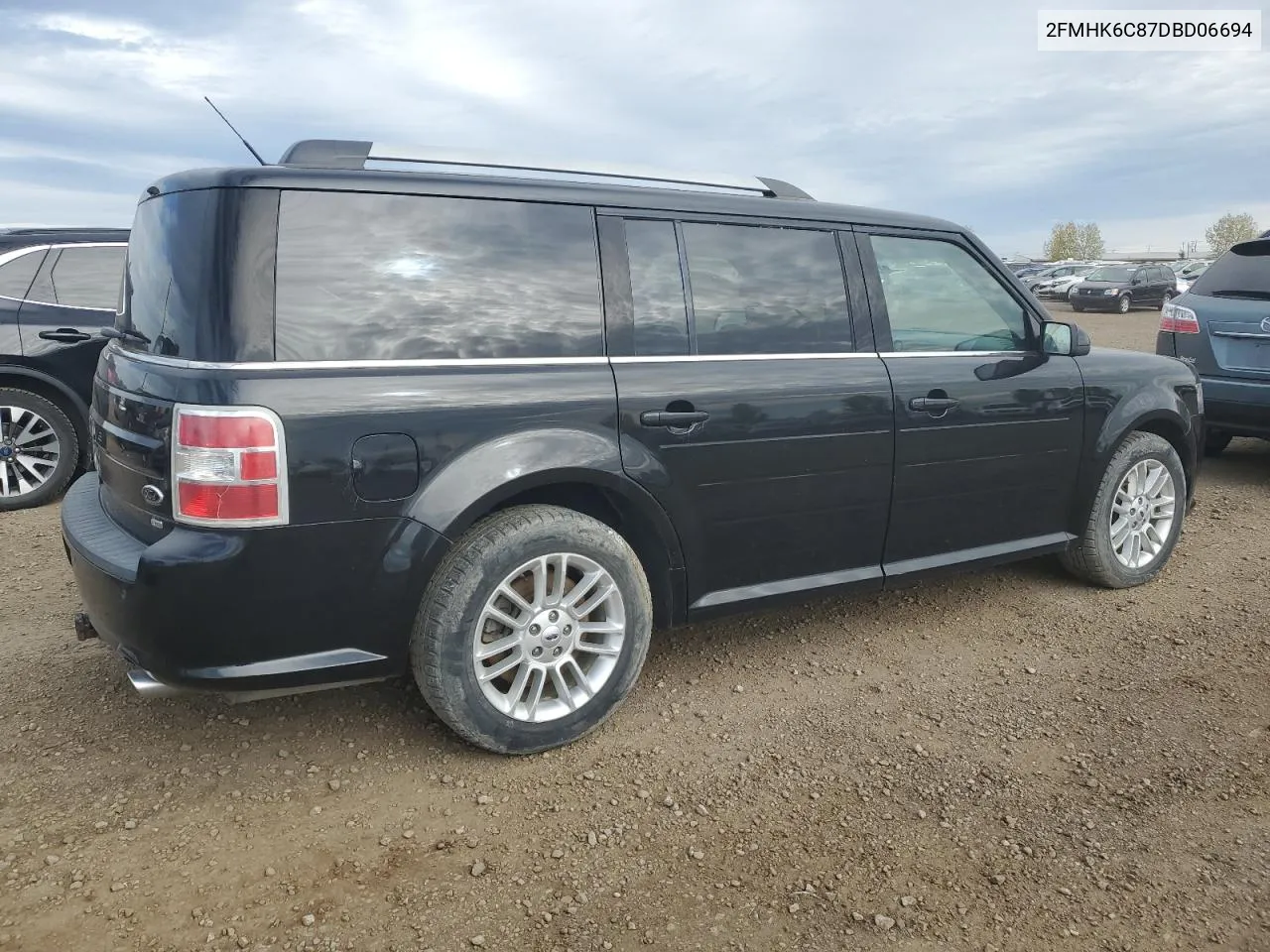 2013 Ford Flex Sel VIN: 2FMHK6C87DBD06694 Lot: 74245634