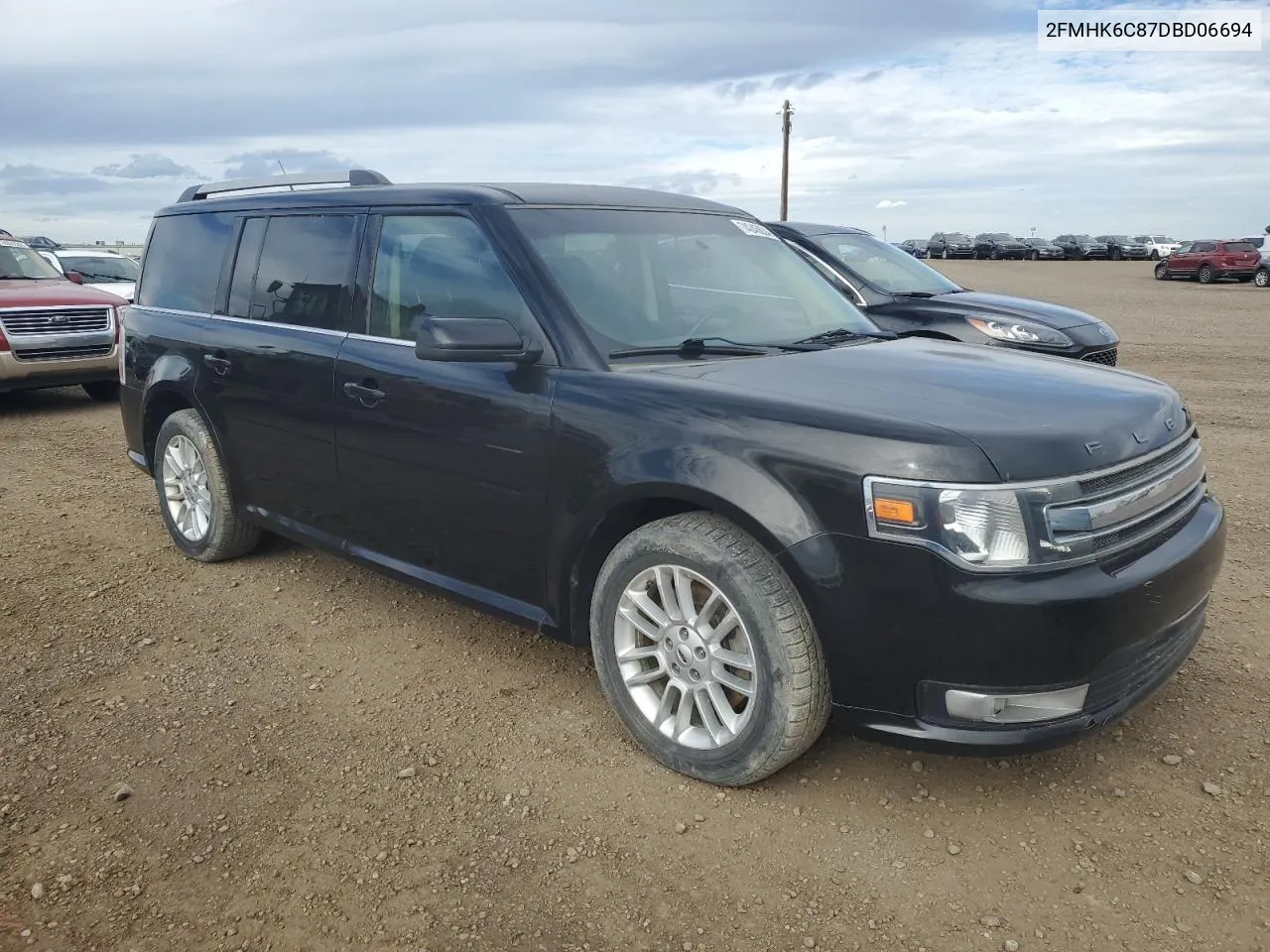 2013 Ford Flex Sel VIN: 2FMHK6C87DBD06694 Lot: 74245634