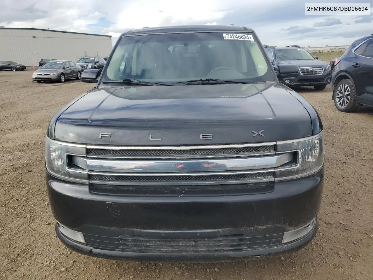 2013 Ford Flex Sel VIN: 2FMHK6C87DBD06694 Lot: 74245634