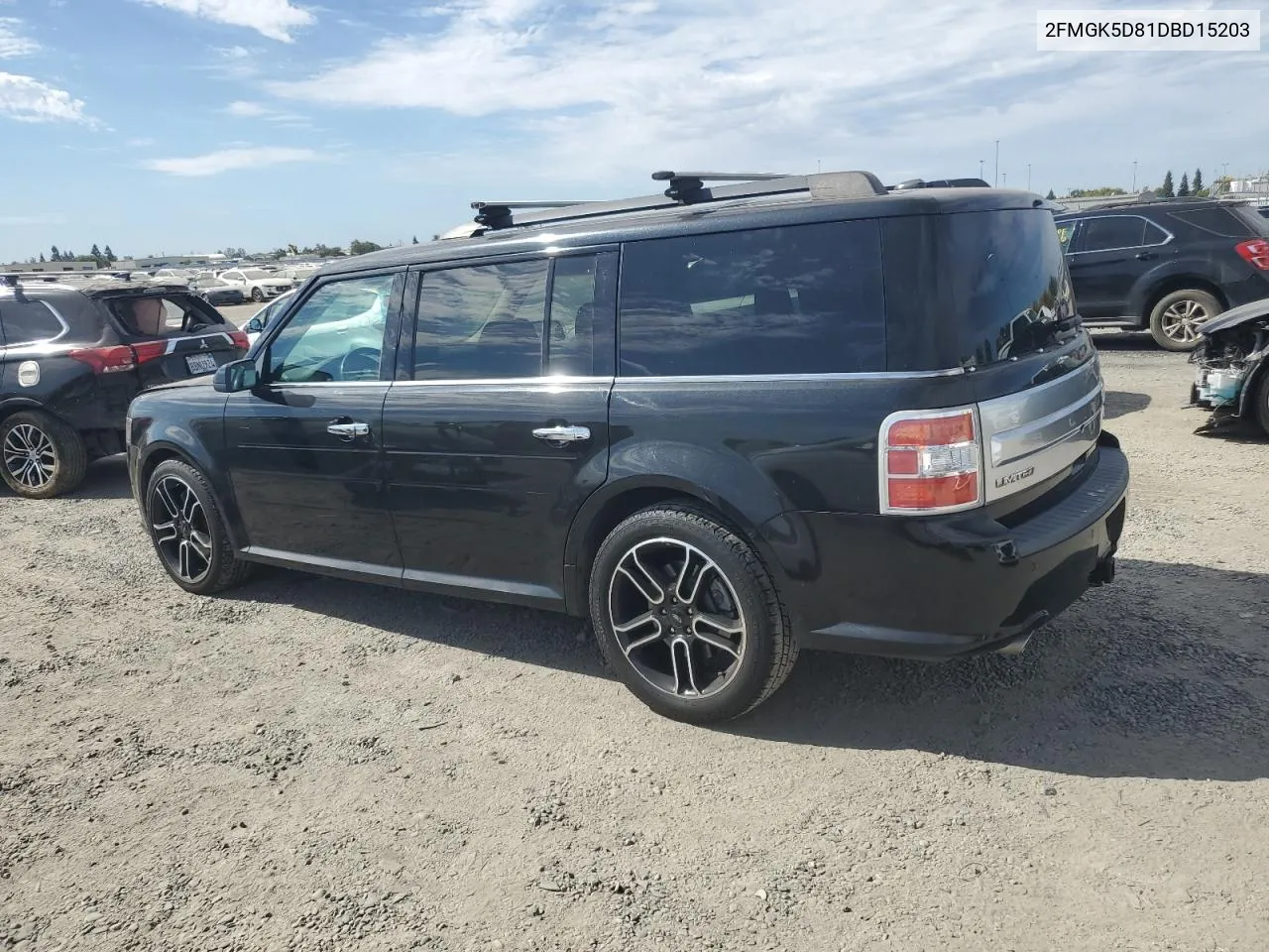 2013 Ford Flex Limited VIN: 2FMGK5D81DBD15203 Lot: 74400954