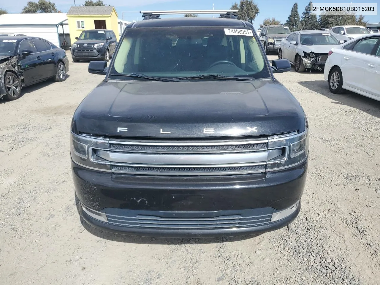 2013 Ford Flex Limited VIN: 2FMGK5D81DBD15203 Lot: 74400954