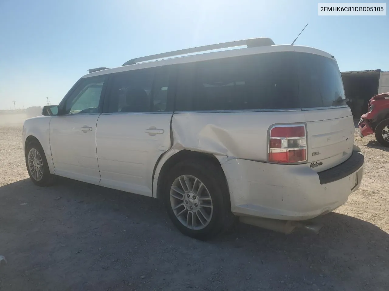 2013 Ford Flex Sel VIN: 2FMHK6C81DBD05105 Lot: 74743814