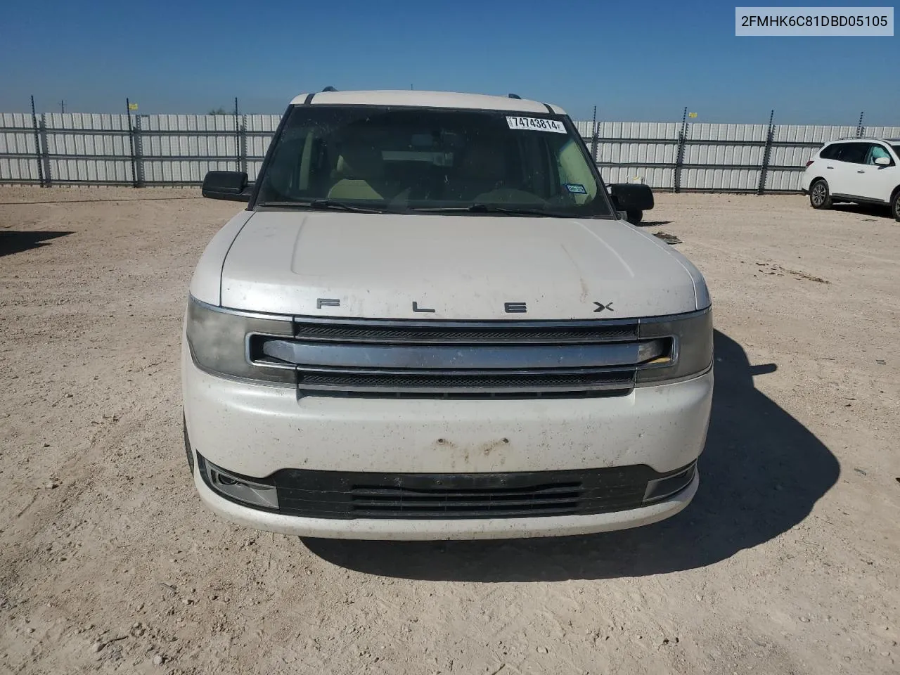 2013 Ford Flex Sel VIN: 2FMHK6C81DBD05105 Lot: 74743814