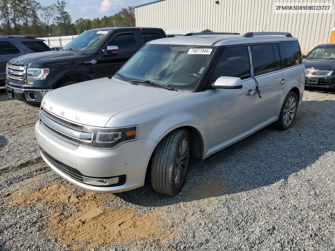 2013 Ford Flex Limited VIN: 2FMGK5D89DBD23727 Lot: 74977344