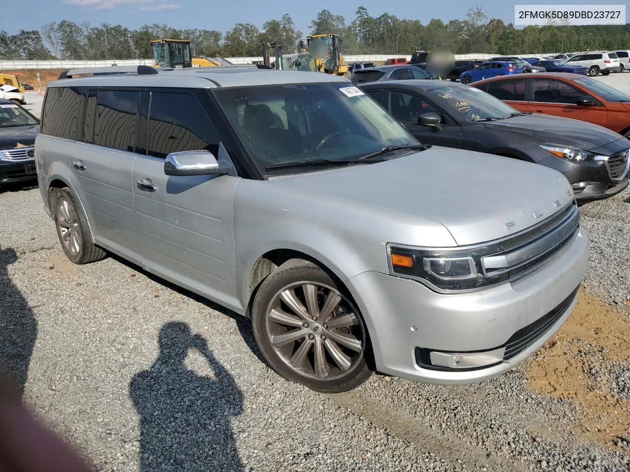 2013 Ford Flex Limited VIN: 2FMGK5D89DBD23727 Lot: 74977344