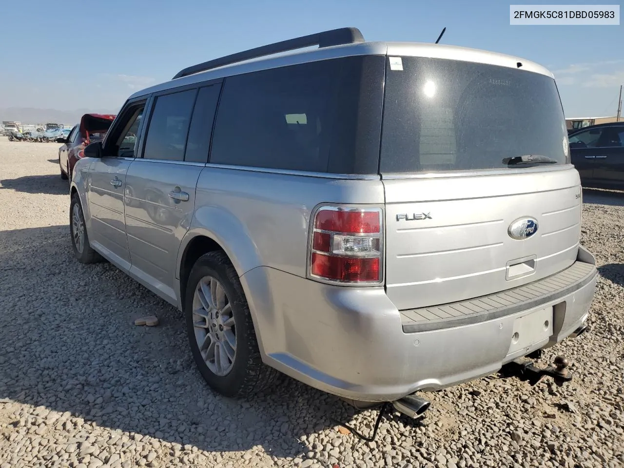 2013 Ford Flex Sel VIN: 2FMGK5C81DBD05983 Lot: 75239404